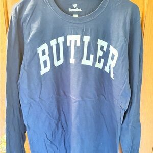 Fanatics Navy Butler Long Sleeve Shirt